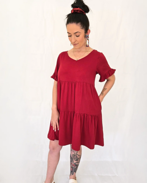 plus size comfortable dress postpartum