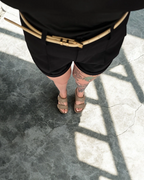 business outwear shorts high fashion label quality tailored