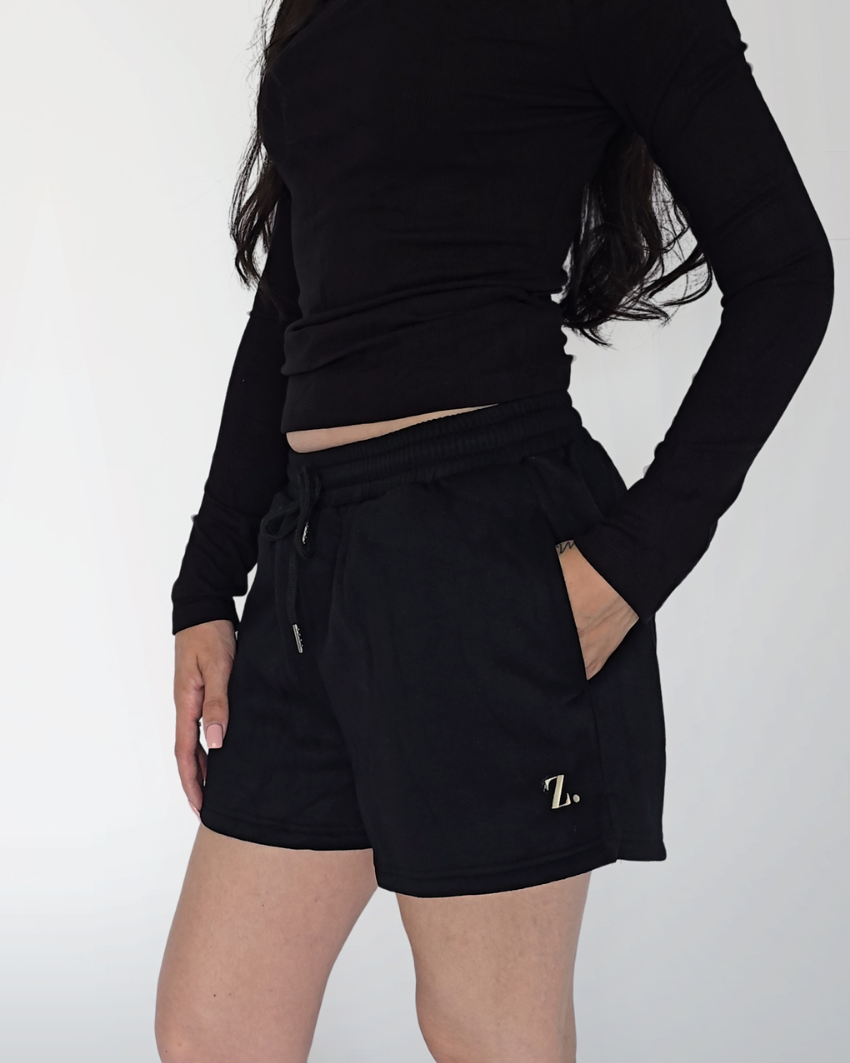 Willow Track Shorts - Black