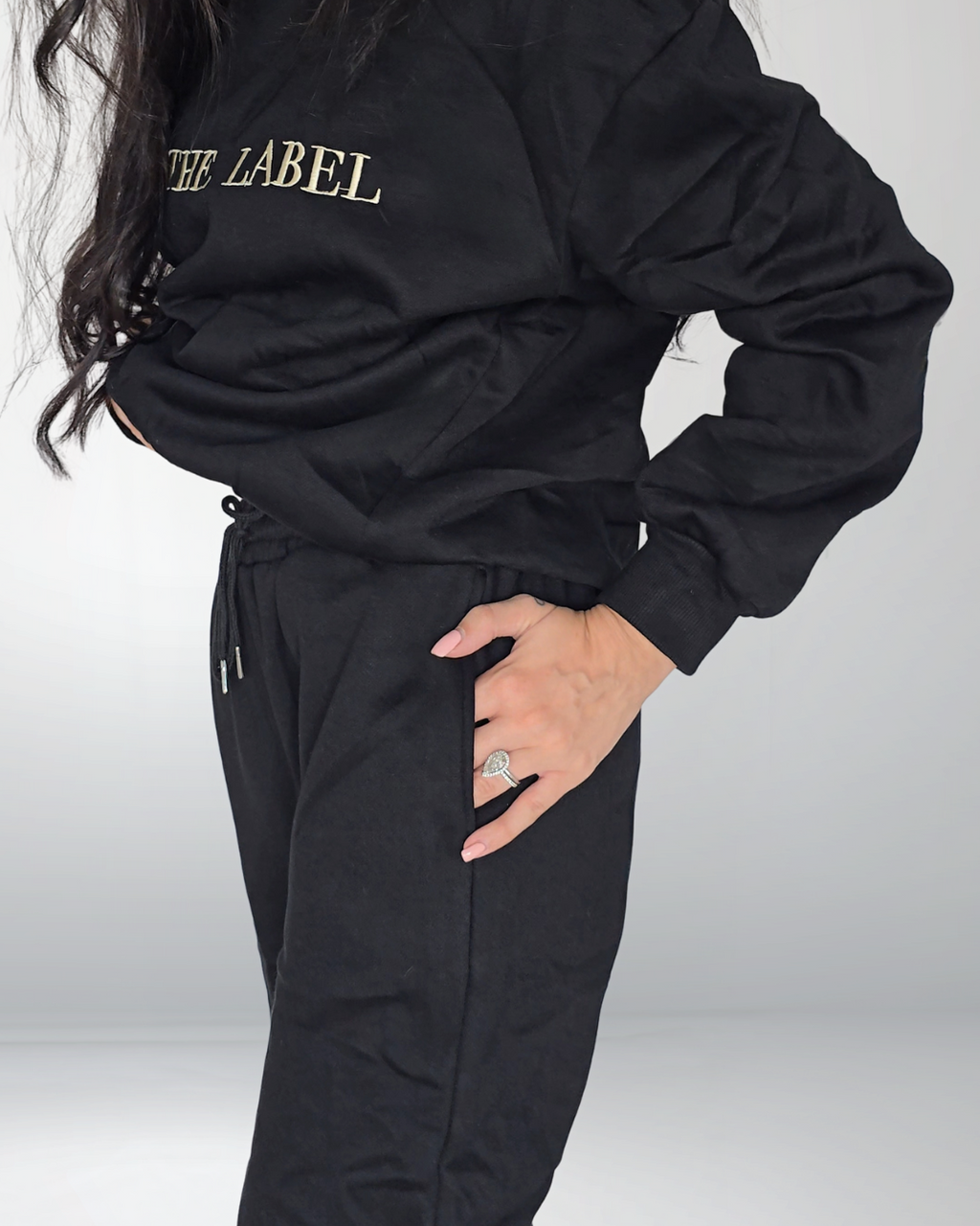 Wren Track Pant - Black