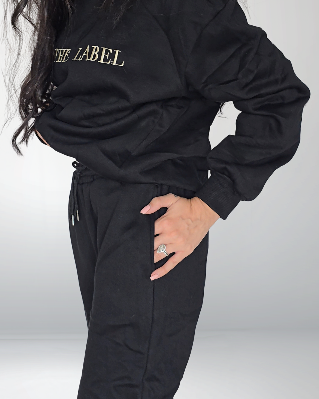 Wren Track Pant - Black