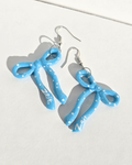 Polka Bow Dangles