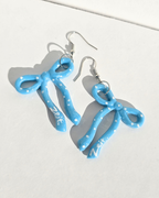 Polka Bow Dangles