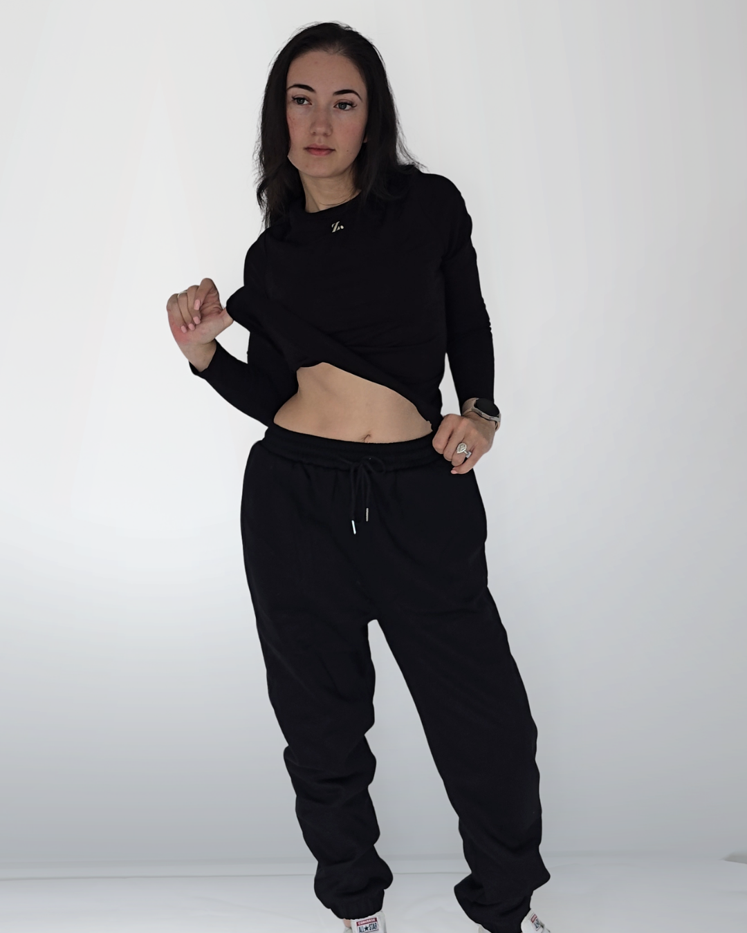 Wren Track Pant - Black