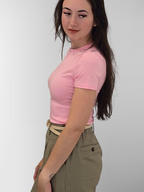 Leni Baby Tee - Pink