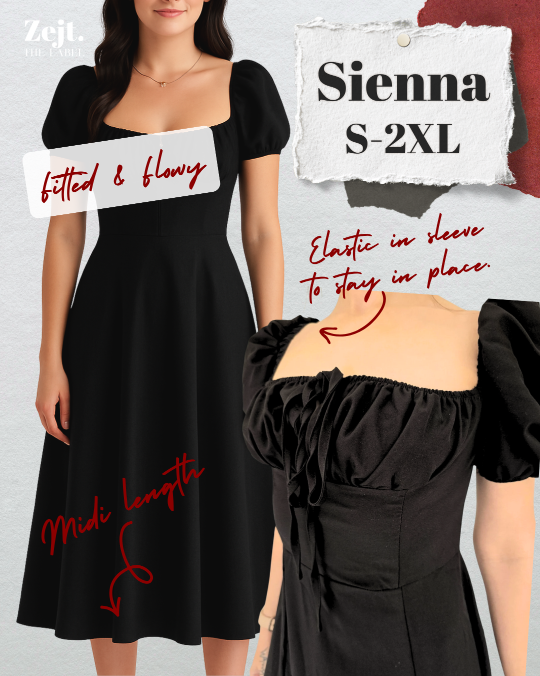 Sienna Midi Dress