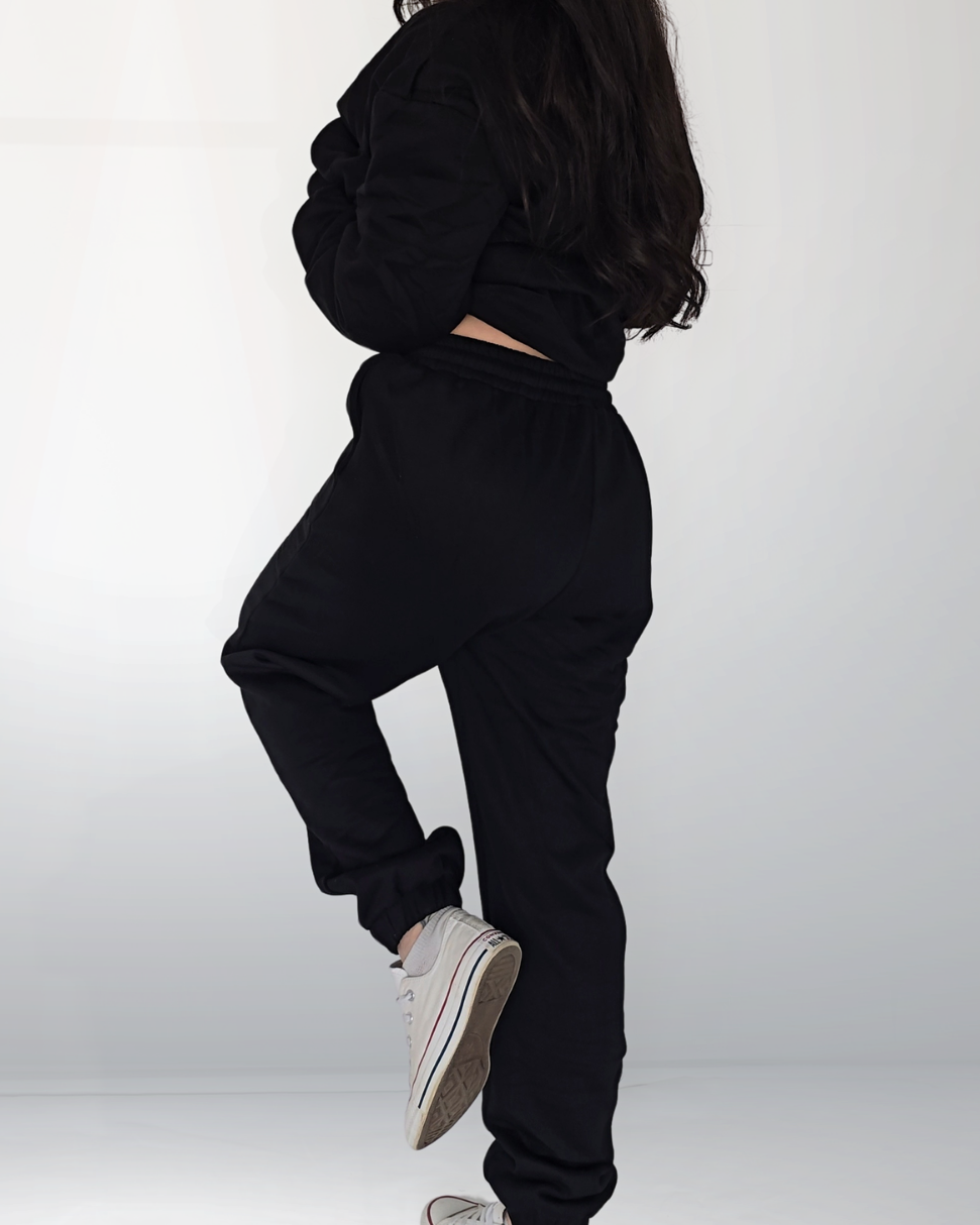 Wren Track Pant - Black