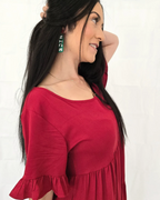 Elena Relaxed Mini Dress